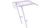 EXCELSIOR Gepäckträger  2 mm violett