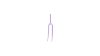 EXCELSIOR Gabel  2 mm violett