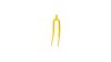 EXCELSIOR Gabel  2 mm gelb