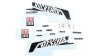 RockShox Dekor Set  1 1/8  schwarz, weiß