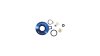 RockShox Einstellknopf  M5 blau