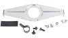 Horn Steckbrille  L silber