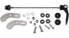 Tubus Schnellspannadapter  L schwarz, silber