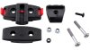 Rixen & Kaul Satteladapter  XL schwarz, rot