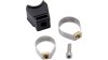 Rixen & Kaul Sattelstützadapter  XL schwarz, silber