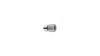Fix-Nippel Kettenleitmutter  M10,5 silber