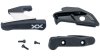SRAM Abdeckung  17 mm schwarz, silber