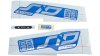 RockShox Dekor Set  XXL blau, silber
