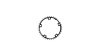 Stronglight Type S 7075 T6  XL silber, schwarz