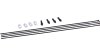 Fulcrum Speichensatz  XXL schwarz, silber