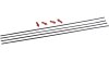 Fulcrum Speichensatz  L schwarz