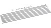 Fulcrum Speichensatz  L schwarz