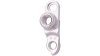Union Schaltauge  17 mm silber