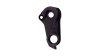Union Schaltauge  17 mm schwarz