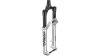 RockShox Pike Ultimate RC2  XL silber, schwarz