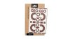 QIO Reflective Sticker  Unisize rot