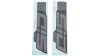 RockShox Dekor Set  1 1/8  grau
