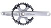 Shimano CUES FC-U6030-1  XL silber, schwarz