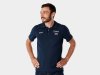 Santini Shirt Santini Trek-Segafredo Polo Men's L Navy