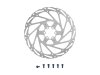Tektro Rotor Tektro TR203-52 203mm 6-Bolt Silver