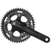 SHIMANO Kurbelgarnitur FC-CX50 10-fach 170 mm 46-36 Zähne Schwarz