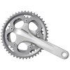 SHIMANO Kurbelgarnitur FC-CX50 10-fach 170 mm 46-36 Zähne Silber