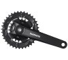SHIMANO Kurbelgarnitur  FC-MT101-2 175 mm 36-22 Zähne