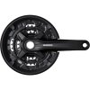 SHIMANO Kurbelgarnitur  FC-M210-3 170 mm 40-30-22 Zähne