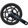 SHIMANO Kurbelgarnitur SORA FC-R3000 9-fach 170 mm 50-34 Zähne Schwarz mit KSR