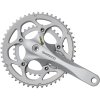 SHIMANO Kurbelgarnitur FC-R345 9-fach 170 mm 50-34 Zähne Silber