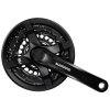 SHIMANO Kurbelgarnitur TOURNEY FC-TY501 6-fach/7-fach/8-fach 170 mm 42-34-24 Zähne