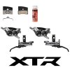 SHIMANO Scheibenbremsen-Upgrade-Kit SHIMANO XTR BL-M9220+BR-M9220