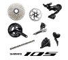 SHIMANO Gruppe 105 11 Fach / Kurbellänge 172,5 mm
