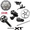 SHIMANO Gruppe XT DI2 12 Fach / Kurbellänge 170 mm, 30Z. / Kassette 9-45
