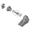 SHIMANO Befestigungsschraube Führung SHIMANO E-BIKE SYSTEMS CD-EM800 (55 mm Kettenlinie)