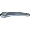 SHIMANO Kurbelarm SHIMANO E-BIKE SYSTEMS FC-EN500, links, 175mm, silber