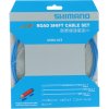 SHIMANO Schaltzug-Set Road polymerbeschichtet Blau