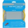 SHIMANO Schaltzug-Set Road polymerbeschichtet Gelb