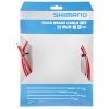 SHIMANO Bremszug-Set Road SIL-TEC beschichtet Rot